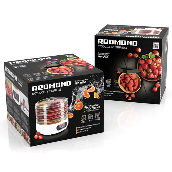 Сушилка для овощей и фруктов Redmond RFD-0158 - фото 11