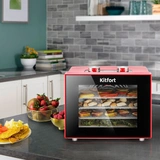 Сушилка для продуктов Kitfort КТ-1915-2 Red - фото 7