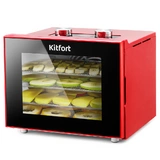 Сушилка для продуктов Kitfort КТ-1915-2 Red