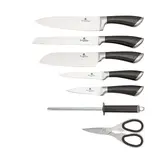 Набор ножей BerlingerHaus Carbon Metallic Line 8 пр. (BH-2110) - фото 2