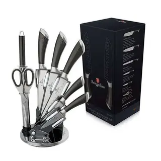 Набор ножей BerlingerHaus Carbon Metallic Line 8 пр. (BH-2110)