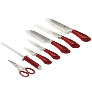 Berlingerhaus пышақтар жинағы Infinity Line Red Metallic 8 зат 14-BH-2043 - фото 2
