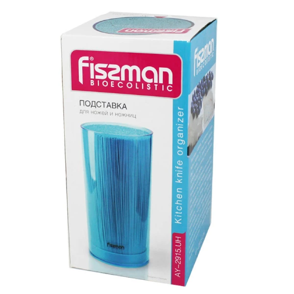 Универсальная подставка для кухонных ножей и ножниц Fissman AY-2915.UH - фото 2