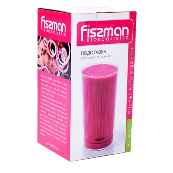 Универсальная подставка для кухонных ножей и ножниц Fissman AY-2921.UH - фото 2