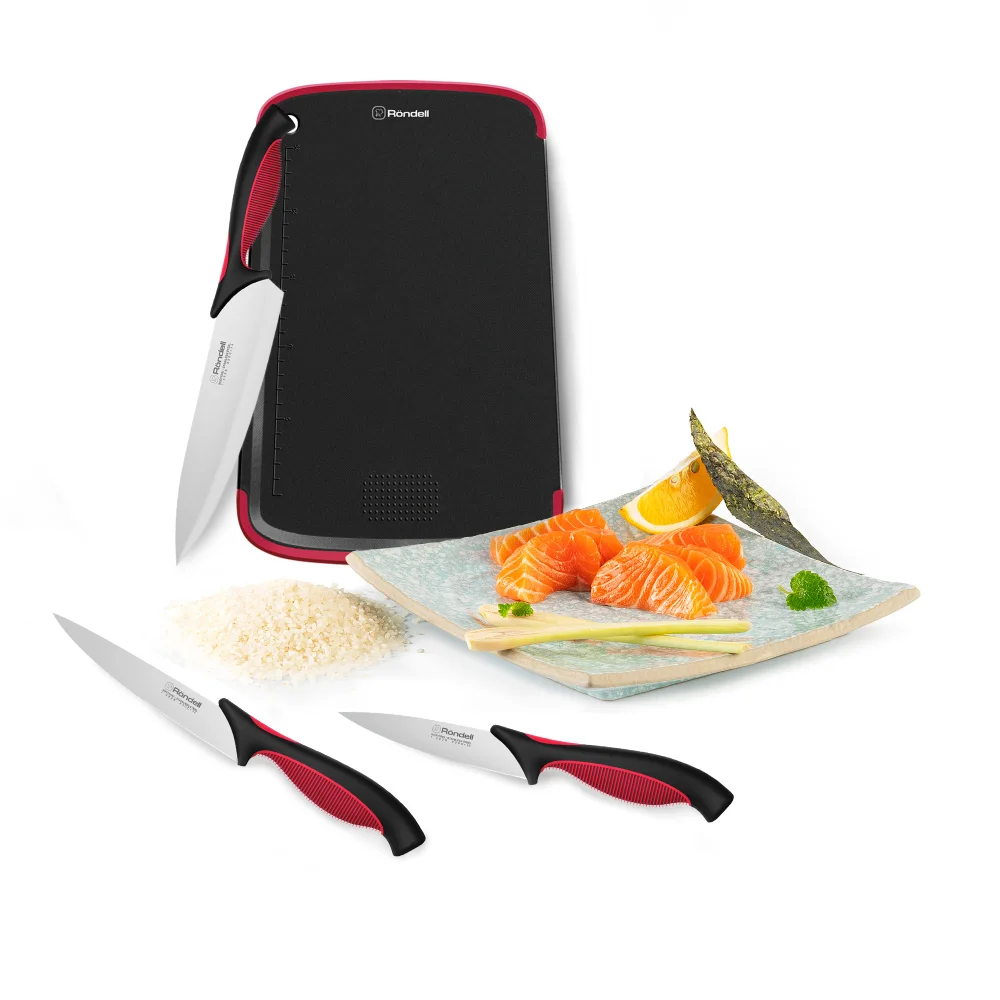 Набор ножей с доской Rondell Arsenale RD-1891 - фото 5