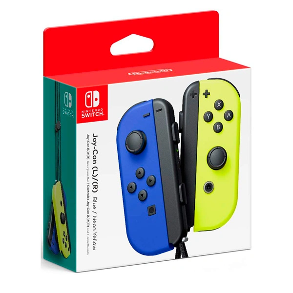 Игровой контроллер Nintendo Joy-con Yellow/Blue - фото 2