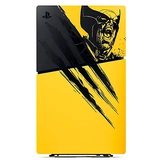 Комплект панелей корпуса Sony PS5 Slim Marvel's Wolverine Battle Yellow Limited Edition - фото 4