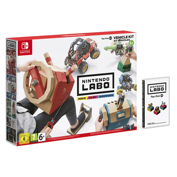 Nintendo аксессуары Labo: "Көлік" жиынтығы