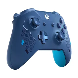 Беспроводной геймпад Microsoft Xbox One Sport Blue WL3-00146