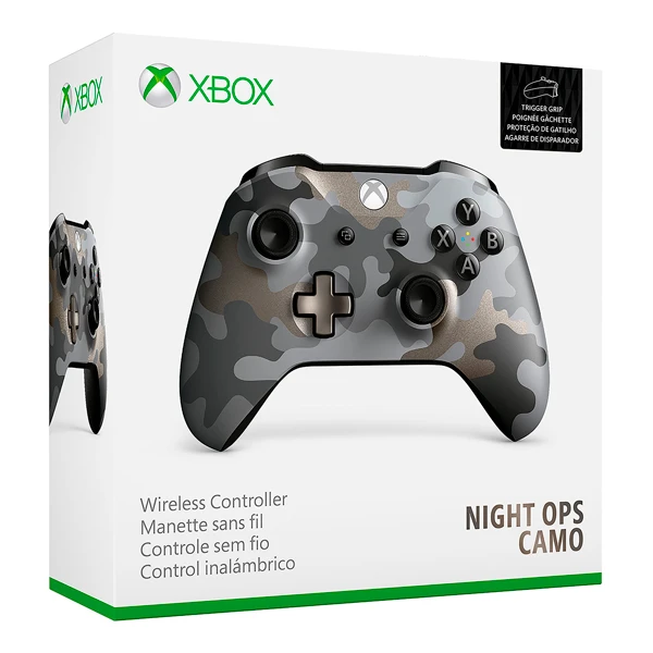 Беспроводной геймпад Microsoft Xbox One Night Ops Camo WL3-00151 - фото 5