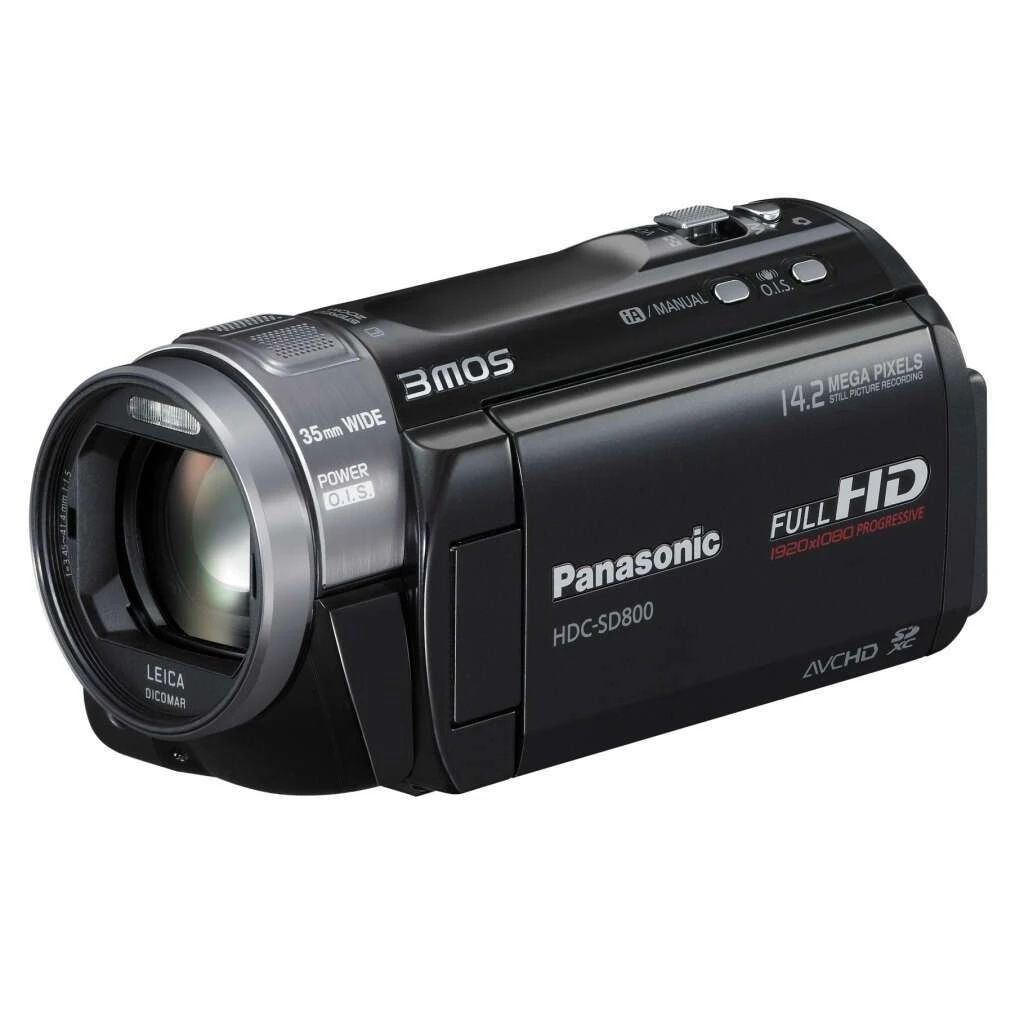 Цифровая видеокамера Panasonic HDC-SD 800 EEK (Black)
