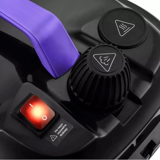 Пароочиститель Kitfort KT-9104-1 Чёрный/Фиолетовый