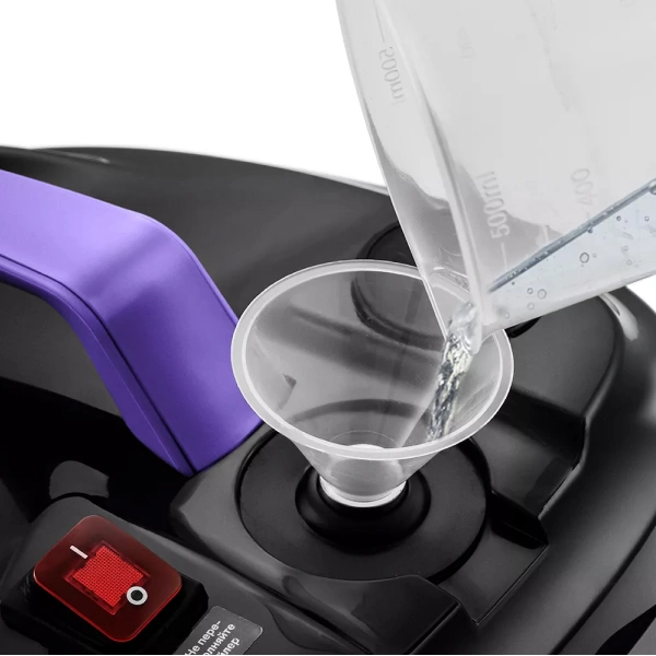 Пароочиститель Kitfort KT-9104-1 Чёрный/Фиолетовый - фото 7