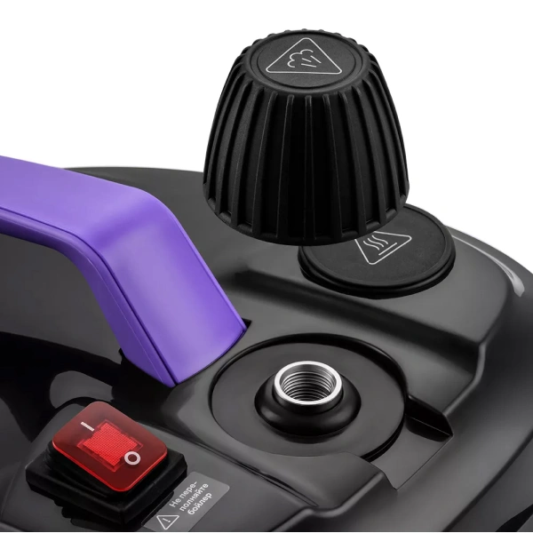 Пароочиститель Kitfort KT-9104-1 Чёрный/Фиолетовый - фото 8