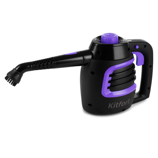 Пароочиститель Kitfort KT-930 Черно-фиолетовый