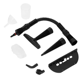 Пароочиститель Kitfort КТ-9138-2 черно-зеленый КТ-9138-2