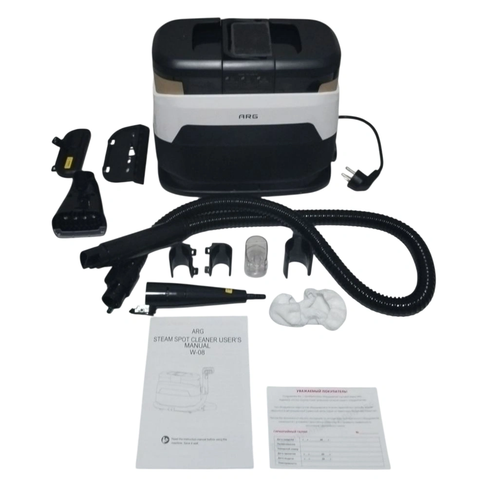 Моющий пылесос для мебели, ковров и кафеля с функцией пара ARG W-08 - фото 5