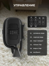 Моющий пылесос для мебели, ковров и кафеля с функцией пара ARG W-08 - фото 10