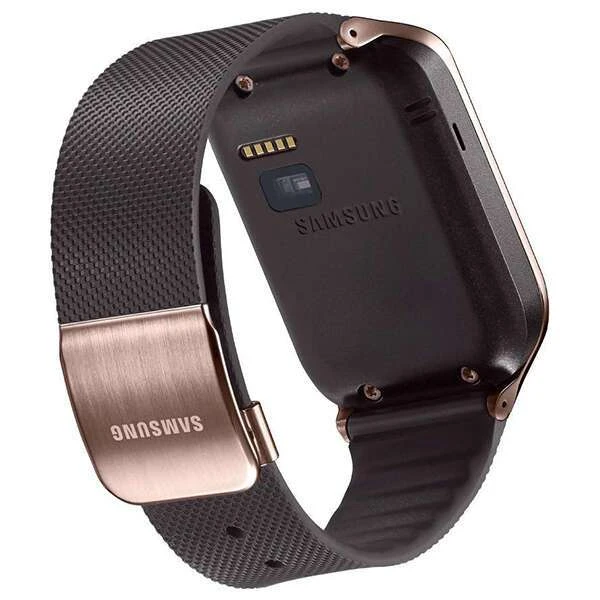 Смарт-часы Samsung Gear 2 SM-R3800 Gold, Brown - фото 2