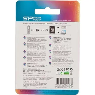 Карта памяти Silicon Power SP032GBSTH010V10SP