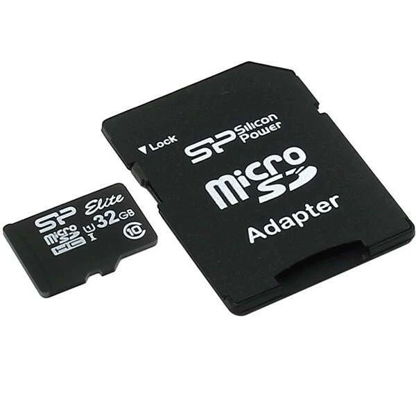 Карта памяти Silicon Power MicroSD 128GB 10 Class+A (SP128GBSTXBU1V10SP)