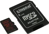 Карта памяти Kingston microSDXC 128GB Class 3 (SDCA3/128GB)
