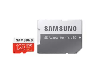 Карта памяти Samsung Evo Plus microSDXC 128GB Class 10 (MB-MC128GA)