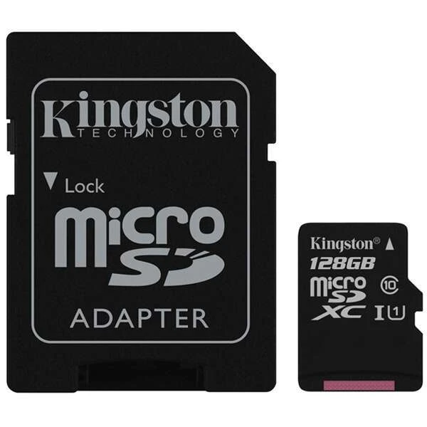 Карта памяти Kingston Canvas Select microSDXC 128GB Class 10 (SDCS/128GB)