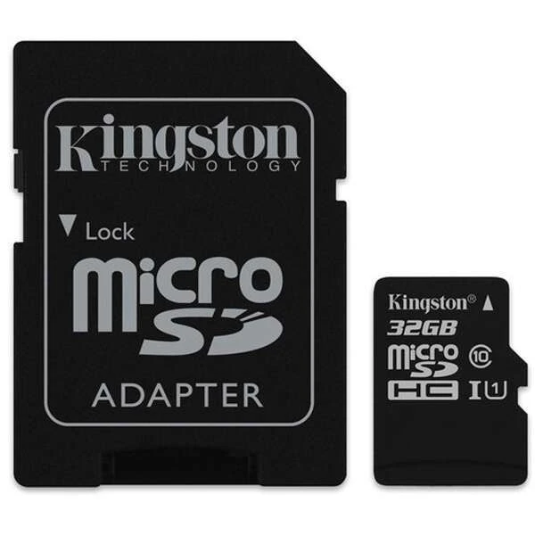 Карта памяти Kingston Canvas Select microSDHC 32GB Class 10 (SDCS/32GB)