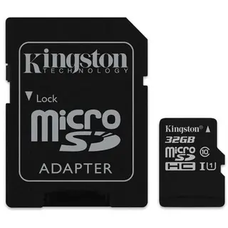 Карта памяти Kingston Canvas Select microSDHC 32GB Class 10 (SDCS/32GB)