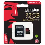 Карта памяти Kingston Canvas React microSDHC 32GB Class 3 (SDCR/32GB) - фото 3