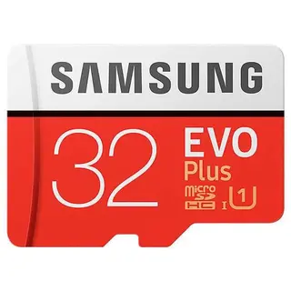 Карта памяти Samsung EVO Plus MicroSDHC 32GB Class 10 (MB-MC32GA/RU)