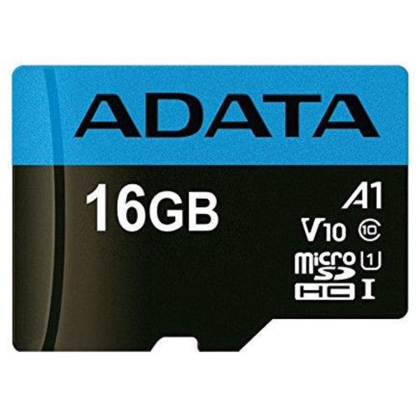 Adata жад картасы Premier MicroSDHC 16GB Class 10 (AUSDH16GUICL10A1)