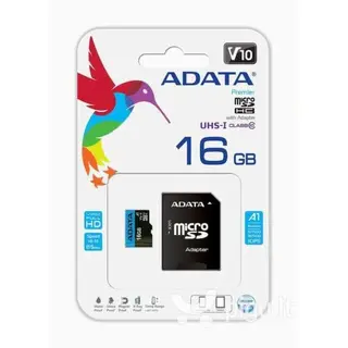 Карта памяти Adata Premier MicroSDHC 16GB Class 10 (AUSDH16GUICL10A1)
