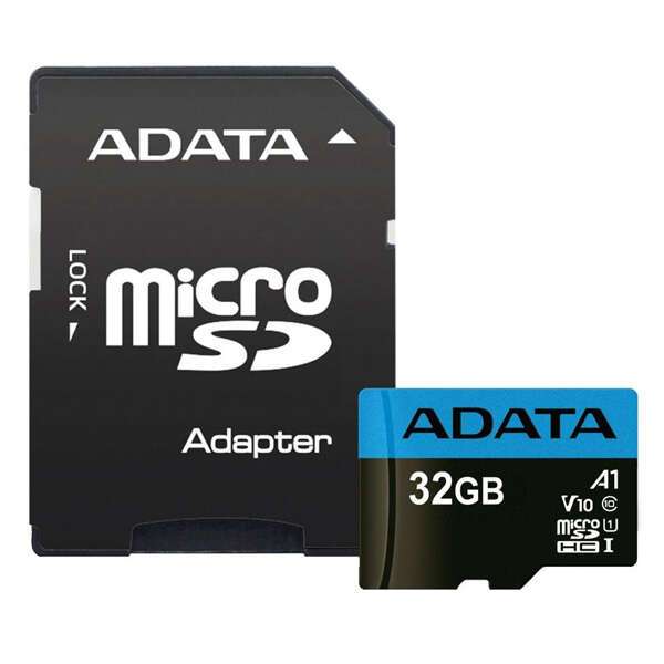 Карта памяти Adata Premier MicroSDHC 32GB Class 10 (AUSDH32GUICL10A1)