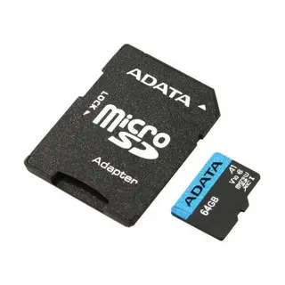 Карта памяти Adata Premier MicroSDXC 64GB Class 10 (AUSDH64GUICL10A1)