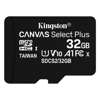 Kingston жад картасы Canvas Select Plus MicroSDHC 32GB Class 10 (SDCS2/32GB)