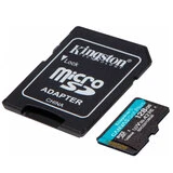 Карта памяти Kingston Canvas Go Plus MicroSDXC 128GB Class 10 (SDCG3/128GB) - фото 3