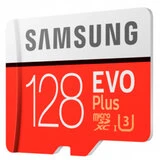 Карта памяти Samsung EVO Plus MicroSDXC 128GB Class 10 (MB-MC128HA/RU) - фото 2