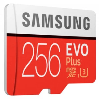 Карта памяти Samsung EVO Plus MicroSDXC 256GB Class 10 (MB-MC256HA/RU)