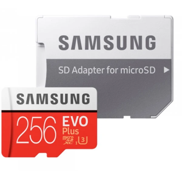 Карта памяти Samsung EVO Plus MicroSDXC 256GB Class 10 (MB-MC256HA/RU) - фото 5