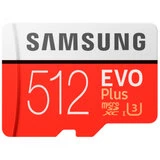 Карта памяти Samsung EVO Plus MicroSDXC 512GB Class 10 (MB-MC512HA/RU)