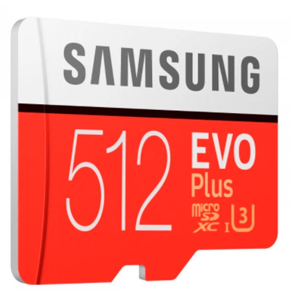 Карта памяти Samsung EVO Plus MicroSDXC 512GB Class 10 (MB-MC512HA/RU) - фото 2