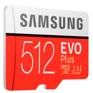 Карта памяти Samsung EVO Plus MicroSDXC 512GB Class 10 (MB-MC512HA/RU)