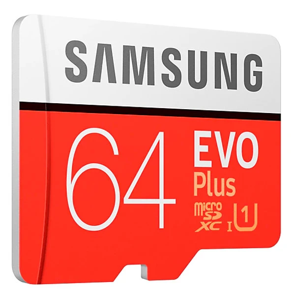 Карта памяти Samsung EVO Plus MicroSDXC 64GB Class 10 (MB-MC64HA/RU) - фото 2