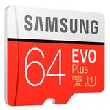 Карта памяти Samsung EVO Plus MicroSDXC 64GB Class 10 (MB-MC64HA/RU) - фото 2