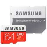 Карта памяти Samsung EVO Plus MicroSDXC 64GB Class 10 (MB-MC64HA/RU) - фото 6