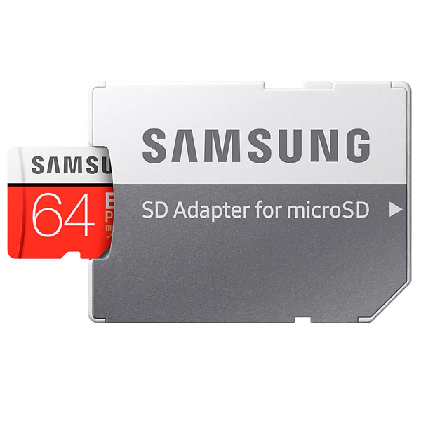 Samsung жад картасы EVO Plus MicroSDXC 64GB Class 10 (MB-MC64HA/RU)