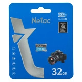Карта памяти Netac 32GB MicroSDHC Class 10 U1 (P500STN-032G)