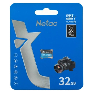 Карта памяти Netac 32GB MicroSDHC Class 10 U1 (P500STN-032G)